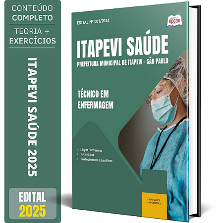 Apostila Itapevi Saúde 2025 - Técnico em Enfermagem