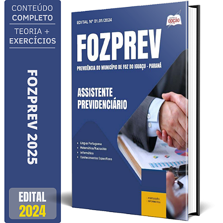 Apostila FOZPREV 2025 - Assistente Previdenciário