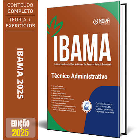 Apostila IBAMA 2025 - Técnico Administrativo
