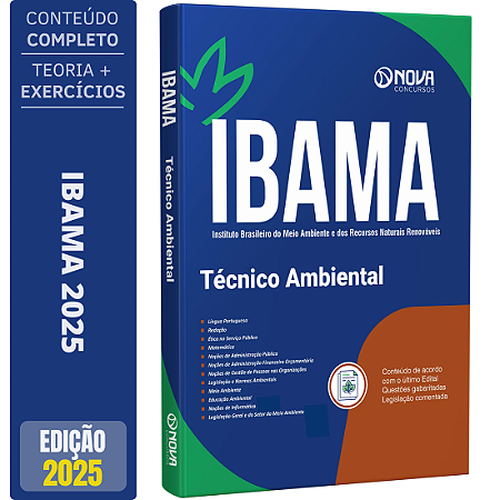 Apostila IBAMA 2025 - Técnico Ambiental