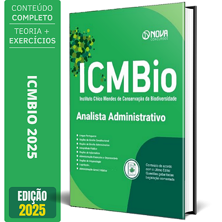 Apostila ICMBio 2025 - Analista Administrativo
