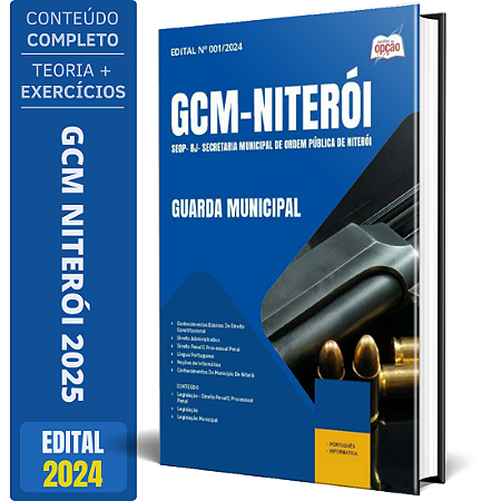 Apostila GCM NITERÓI RJ 2025 - Guarda Municipal
