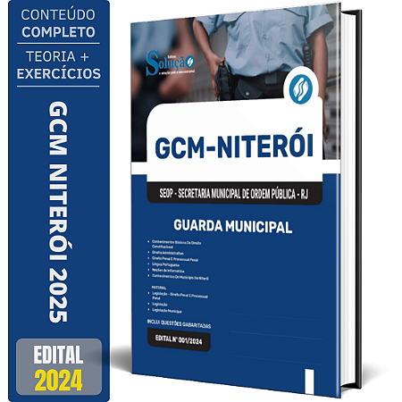 Apostila GCM NITERÓI RJ 2025 - Guarda Municipal