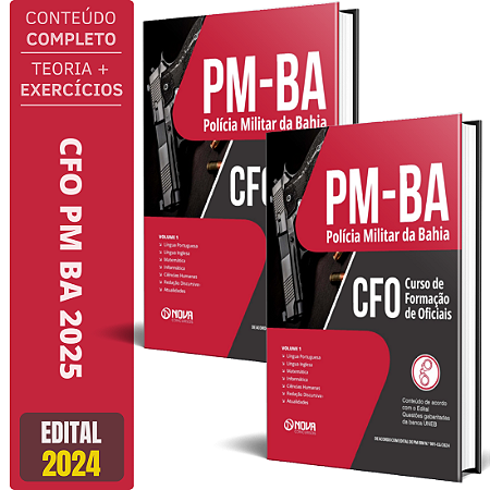 Apostila PM BA 2025 - Oficial - CFO