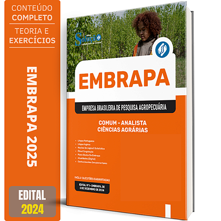 Apostila EMBRAPA 2025 - Comum - Analista - Ciências Agrárias - Área 2