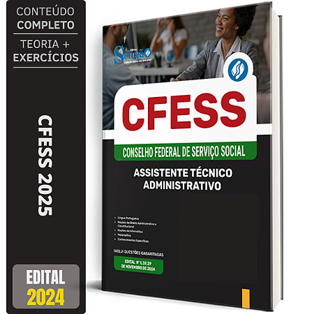 Apostila CFESS 2025 - Assistente Técnico Administrativo