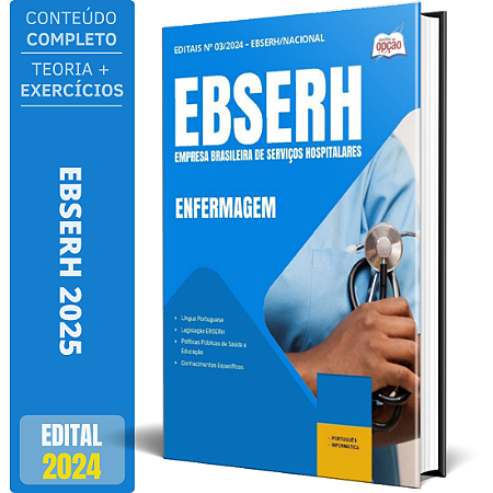 Apostila EBSERH 2025 - Enfermagem