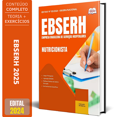 Apostila EBSERH 2025 - Nutricionista