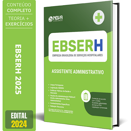 Apostila EBSERH 2025 - Assistente Administrativo