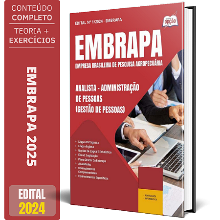 Apostila EMBRAPA 2025 - Analista - Administração de Pessoas (Gestão de Pessoas)