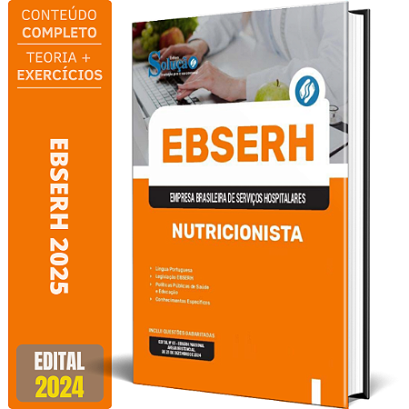 Apostila Concurso EBSERH 2025 - Nutricionista