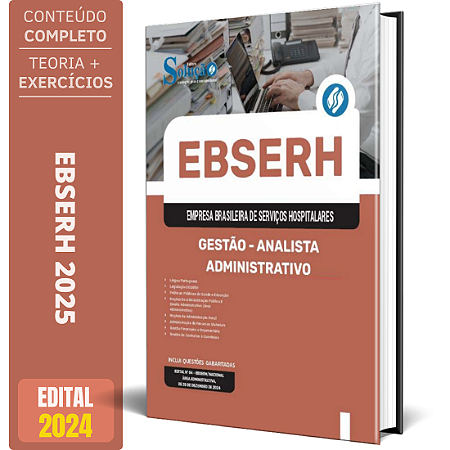 Apostila EBSERH 2025 - Gestão - Analista Administrativo