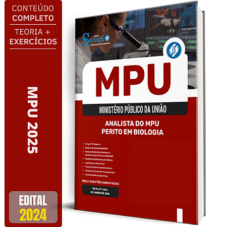 Apostila MPU 2025 - Analista do MPU - Perito em Biologia