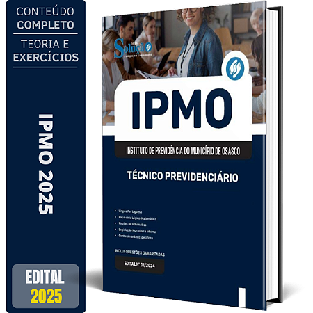 Apostila IPMO 2025 - Técnico Previdenciário