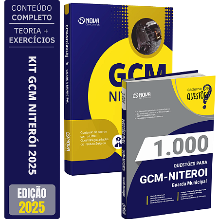 Apostila GCM Niterói RJ 2025 - Guarda Municipal