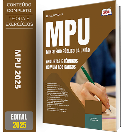 Apostila MPU 2025 - Analistas e Técnicos - Comum aos cargos