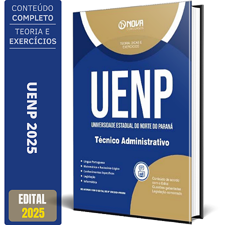 Apostila UENP PR 2025 - Técnico Administrativo