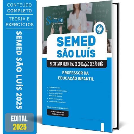 Apostila SEMED São Luís 2025 - Professor da Educação Infantil