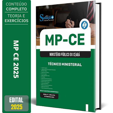 Apostila Concurso MP CE 2025 - Técnico Ministerial
