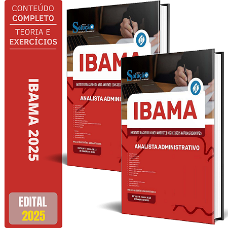 Apostila Concurso IBAMA 2025 - Analista Administrativo