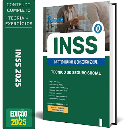 Apostila INSS 2025 - Técnico do Seguro Social