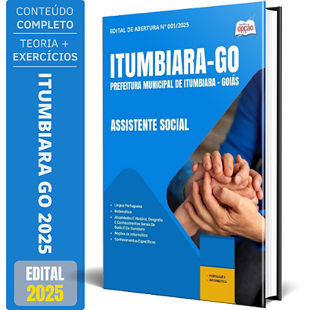 Apostila Prefeitura de Itumbiara GO 2025 - Assistente Social