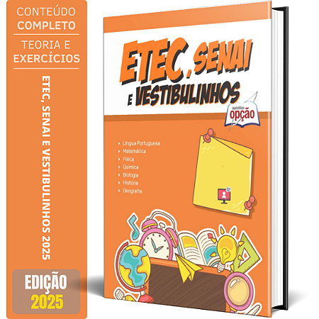Apostila ETEC, SENAI e Vestibulinhos 2025