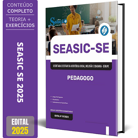 Apostila SEASIC SE 2025 - Pedagogo