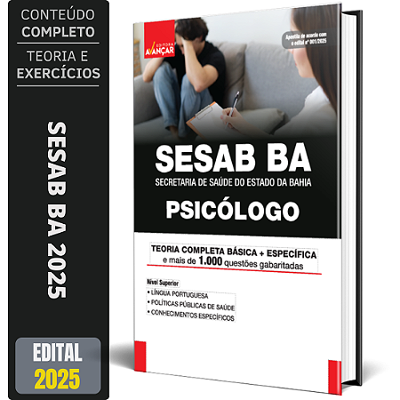 Apostila Concurso Sesab Ba 2025 - Fisioterapeuta