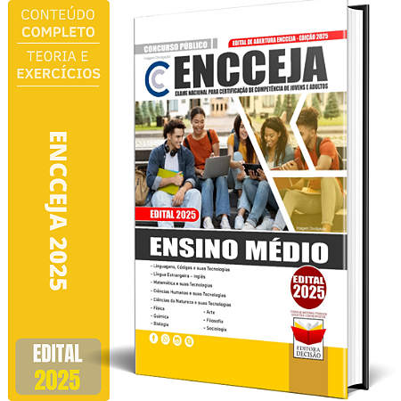 Apostila Vestibular Encceja 2025 - Nível Médio