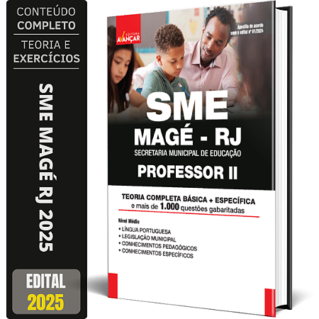 Apostila Concurso Sme Magé Rj 2025 - Professor 2