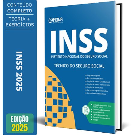 Apostila INSS 2025 - Técnico do Seguro Social