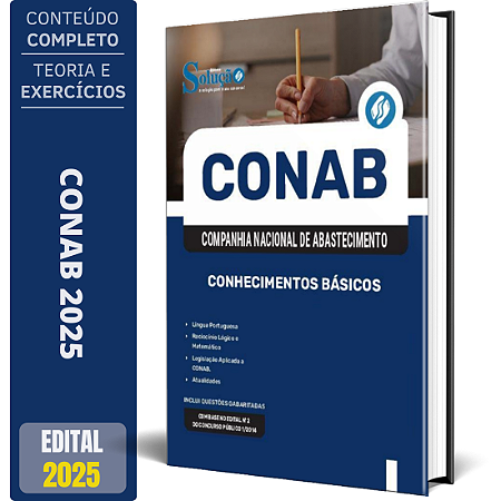 Apostila CONAB 2025 - Conhecimentos Básicos