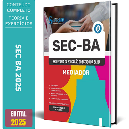 Apostila Concurso SEC BA 2025 - Mediador