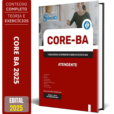 Apostila CORE BA 2025 - Atendente