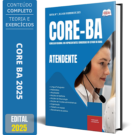 Apostila CORE BA 2025 - Atendente