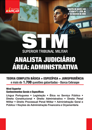 Apostila STM 2025 - Analista Judiciário Área Administrativa
