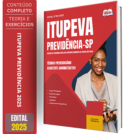 Apostila Itupeva Previdência - Técnico Previdenciário - Assistente Administrativo