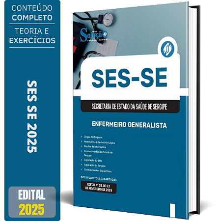 Apostila SES SE 2025 - Enfermeiro Generalista