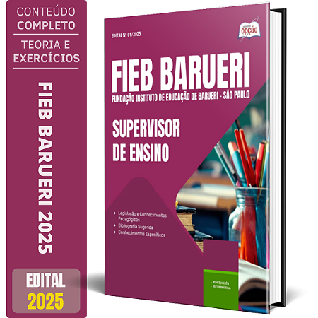 Apostila FIEB BARUERI 2025 - Supervisor de Ensino