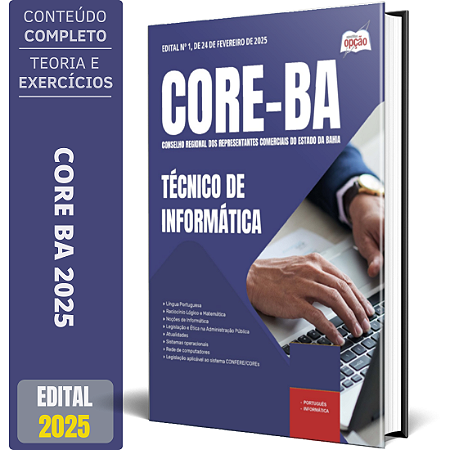 Apostila CORE BA 2025 - Técnico de Informática