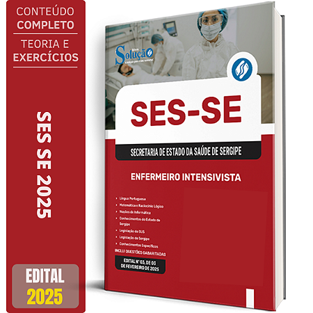 Apostila SES SE 2025 - Enfermeiro Intensivista