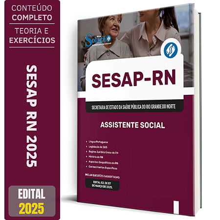 Apostila SESAP RN 2025 - Assistente Social
