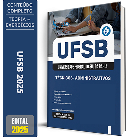 Apostila UFSB 2025 - Técnicos Administrativos
