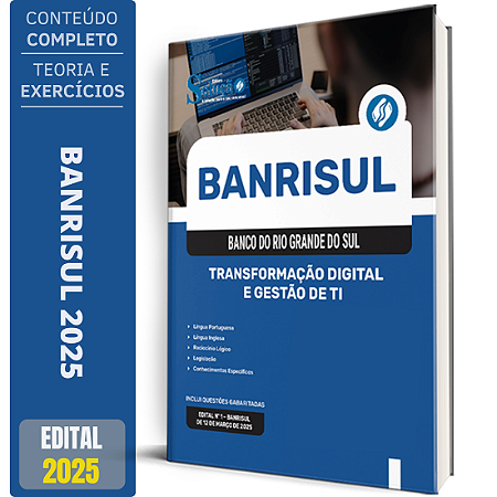 Apostila BANRISUL 2025 - Transformação Digital e Gestão de TI