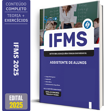 Apostila IFMS 2025 - Assistente de Alunos