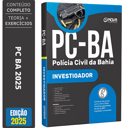 Apostila PC BA 2025 - Investigador