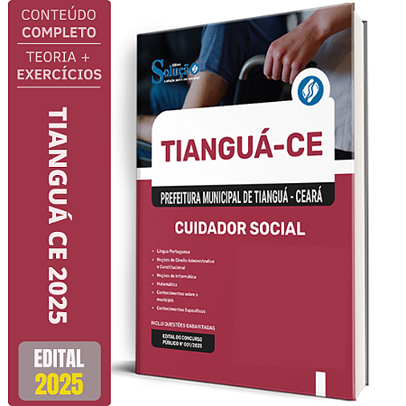 Apostila Prefeitura de Tianguá CE 2025 - Cuidador Social