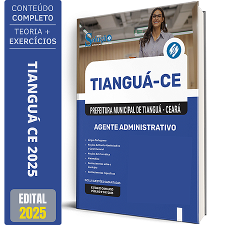 Apostila Prefeitura de Tianguá CE 2025 - Agente Administrativo