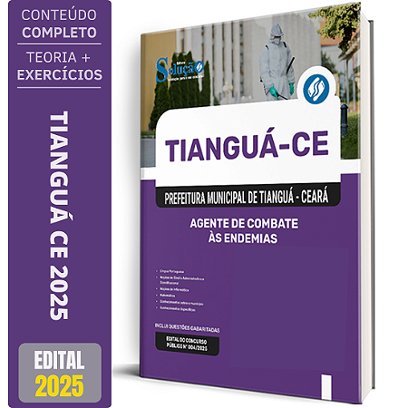 Apostila Prefeitura de Tianguá CE 2025 - Agente de Combate às Endemias